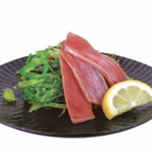 Tangsalat -seard tun-citron-sesam